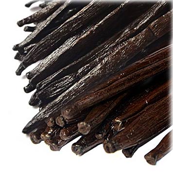 2 Gousses de vanille: Madagascar et Tahiti