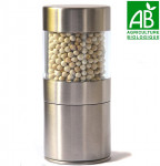 Moulin + 50 gr de Poivre bio Sri Lanka 50 gr