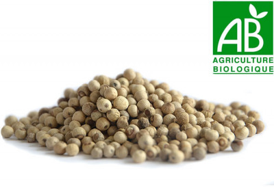 Poivre blanc bio de Penja 100 gr
