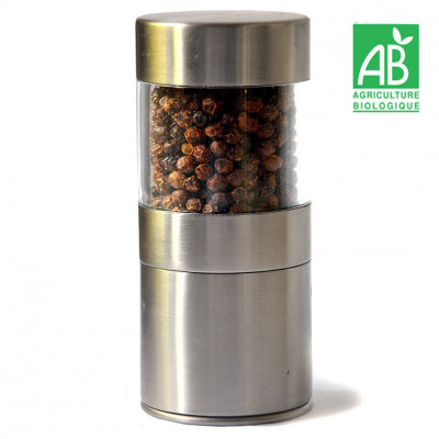 Moulin poivre rouge BIO de Sao Tomé 50 gr