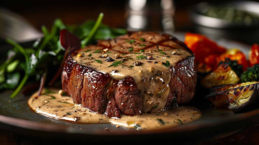 steak au poivre recette