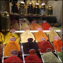 poivre et épice en Turquie