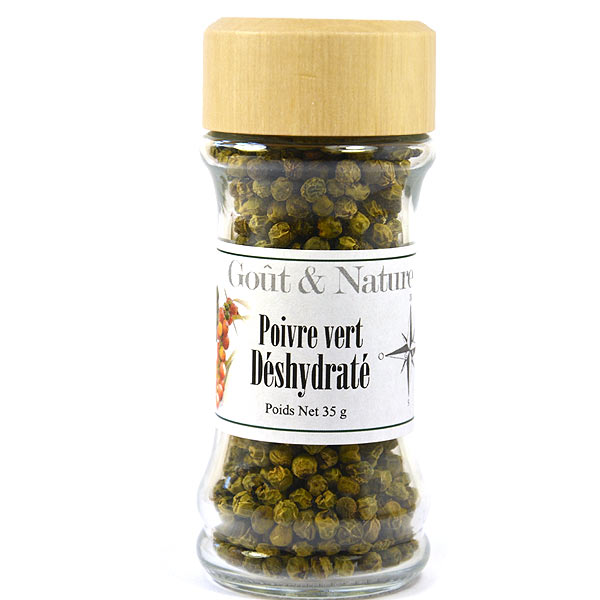 Poivre vert déshydrate, magasin poivre vert